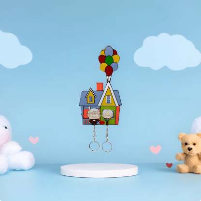 Easy To Install Wall Mounted Cartoon Key Holder-Florence Scovel