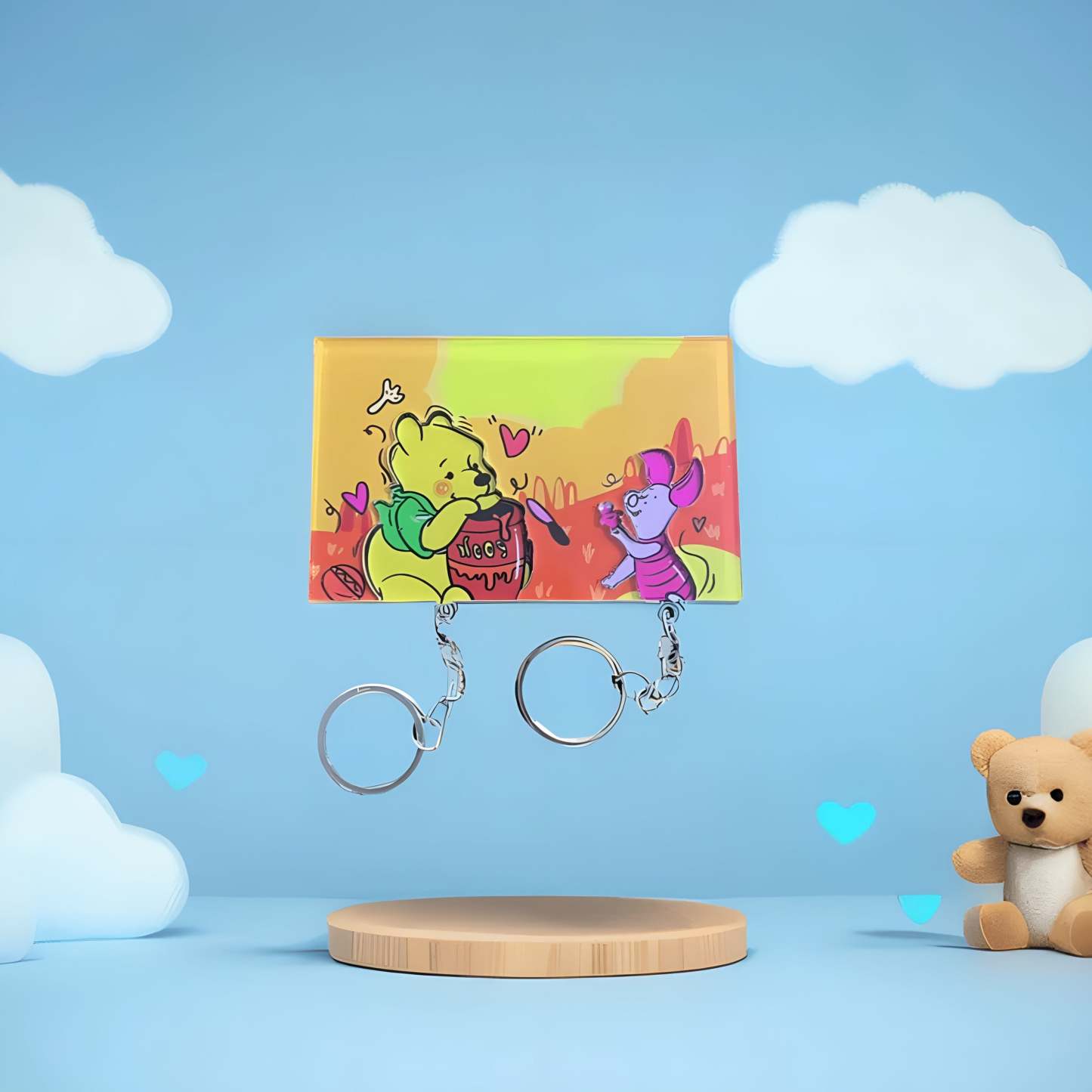Easy To Install Wall Mounted Cartoon Key Holder-Florence Scovel