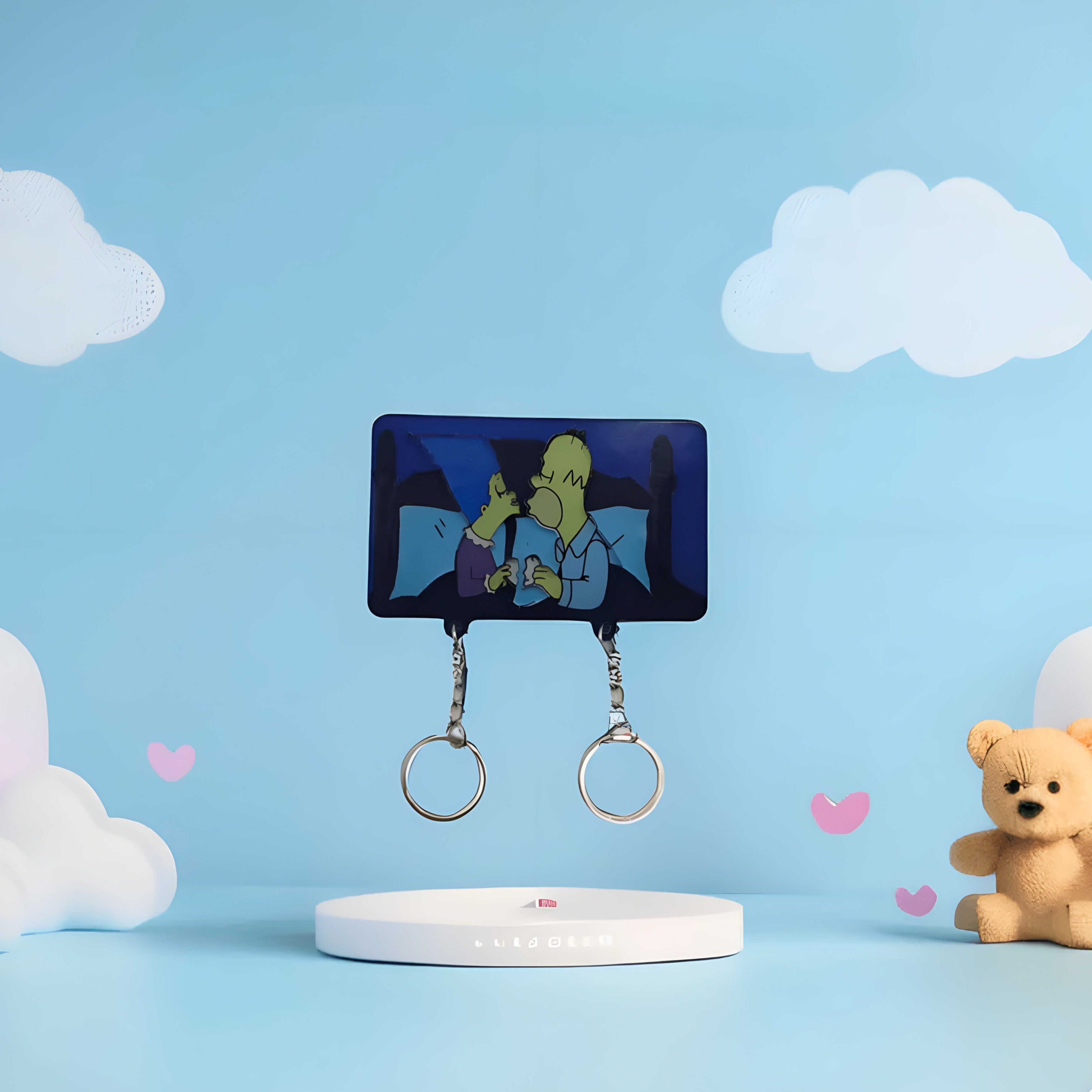 Easy To Install Wall Mounted Cartoon Key Holder-Florence Scovel