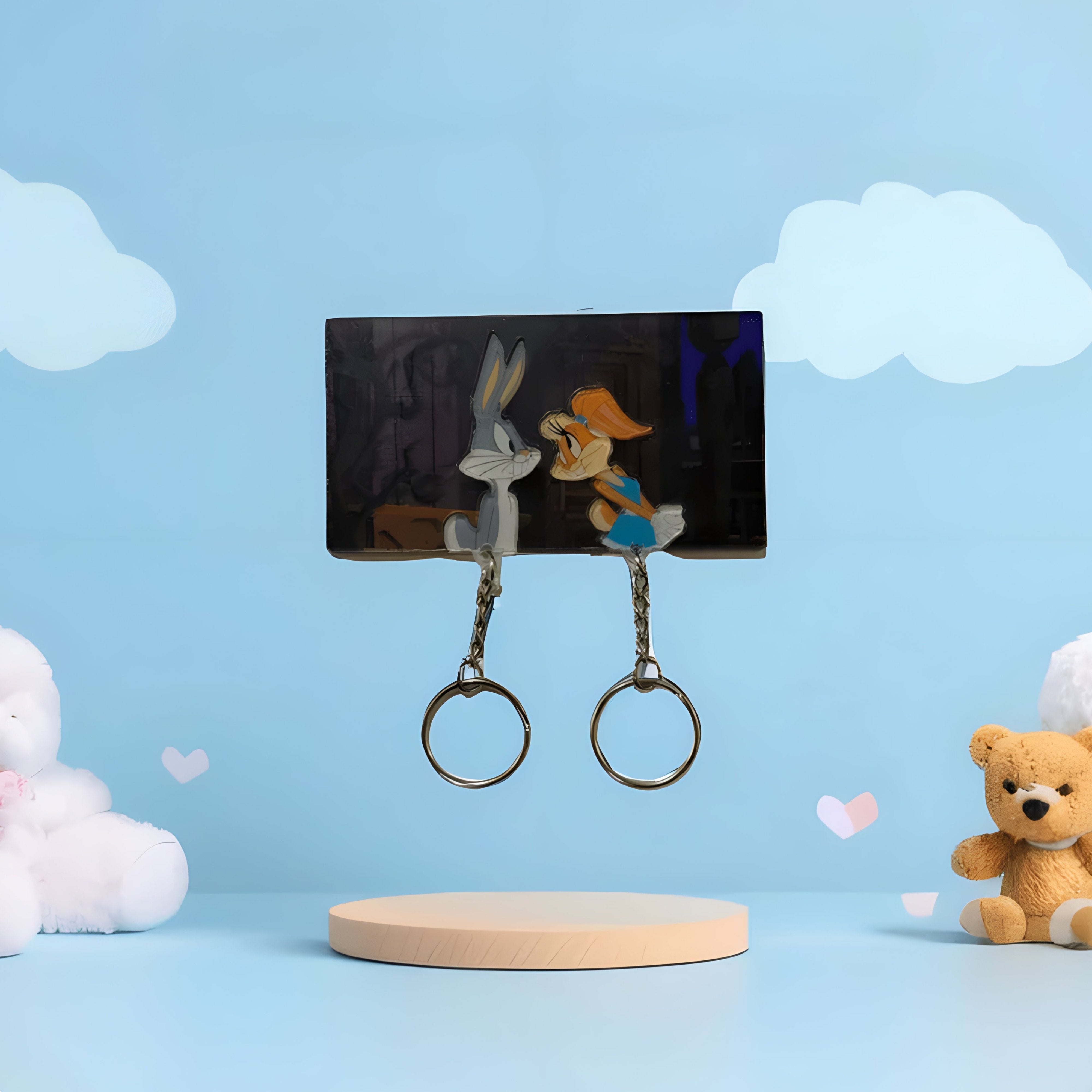 Easy To Install Wall Mounted Cartoon Key Holder-Florence Scovel