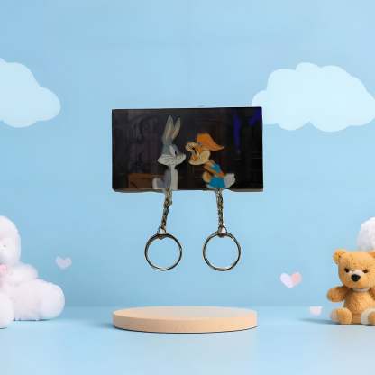 Easy To Install Wall Mounted Cartoon Key Holder-Florence Scovel