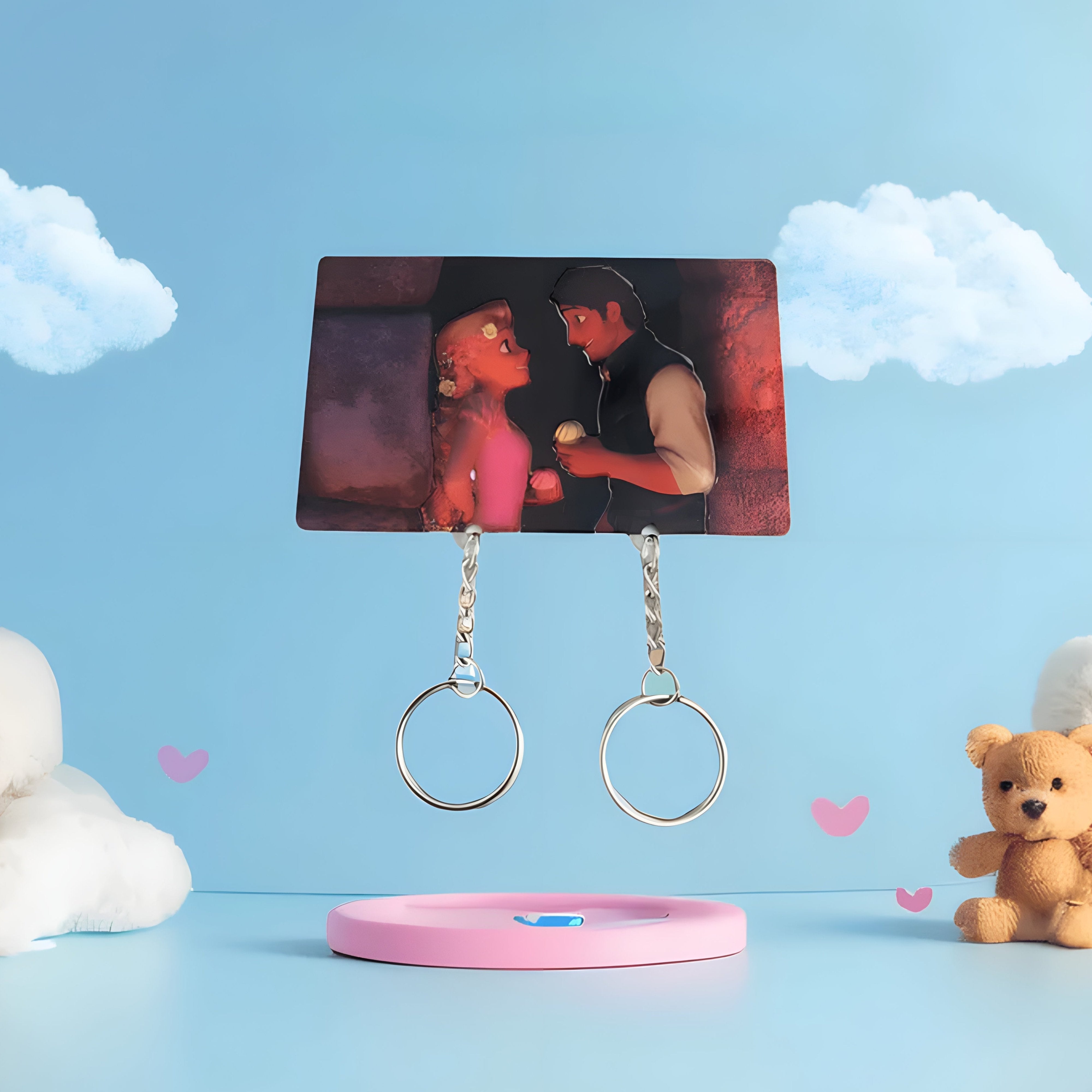 Easy To Install Wall Mounted Cartoon Key Holder-Florence Scovel