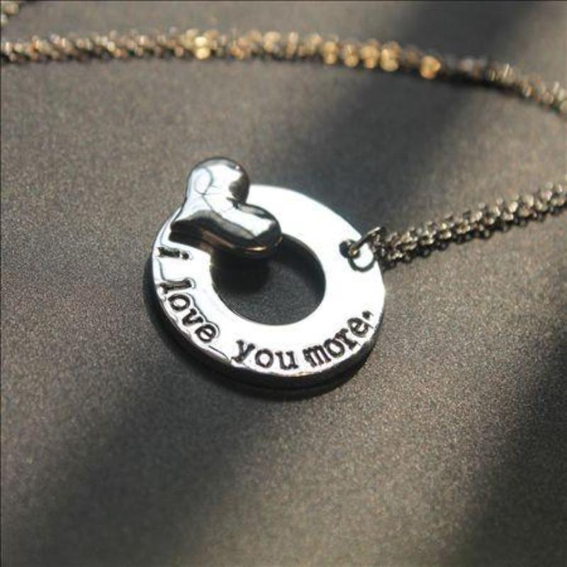 I Love You More - Pendant Necklace-Florence Scovel