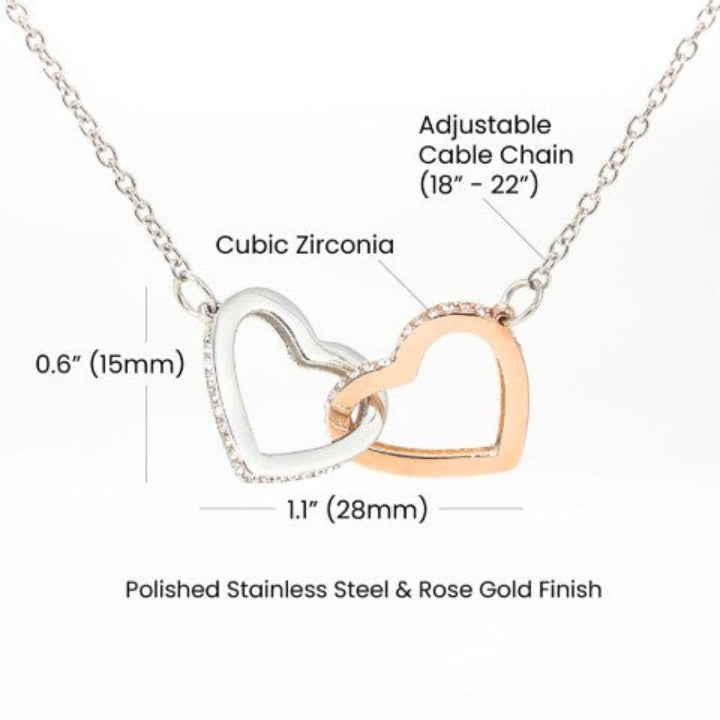 Interlocking Cordate Necklace-Florence Scovel