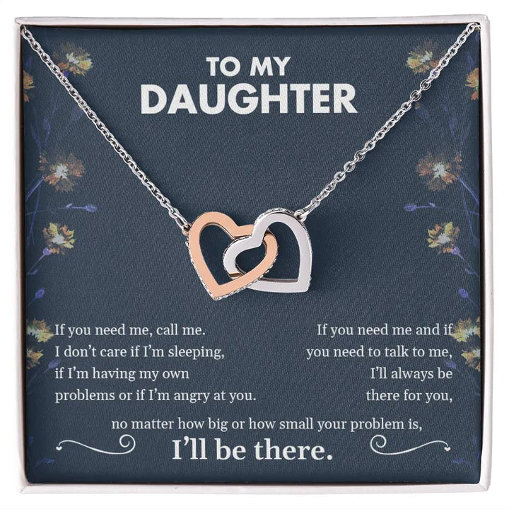 Interlocking Cordate Necklace-Florence Scovel