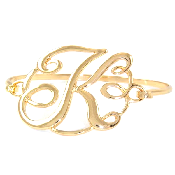 Monogram Initial Script Bracelet-Florence Scovel