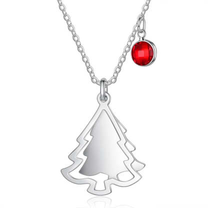 Personalized Christmas Tree Non-Engraved Pendants-Florence Scovel