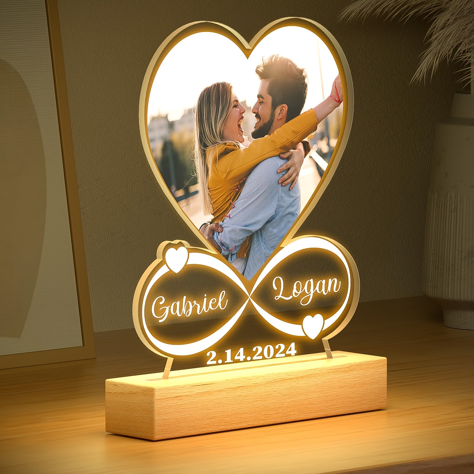 Personalized Photo Frames for Custom Night Light
