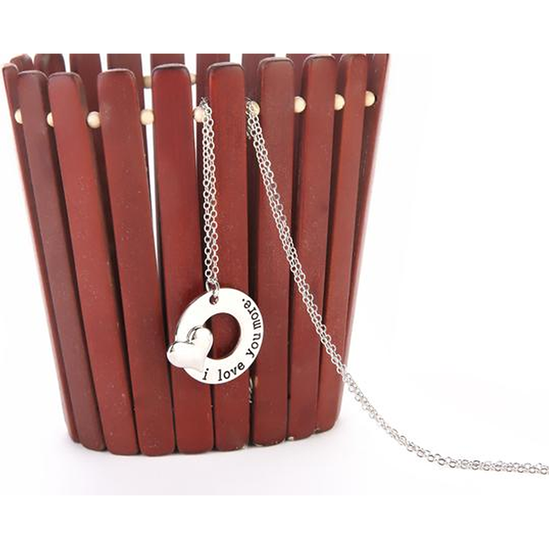 I Love You More - Pendant Necklace-Florence Scovel