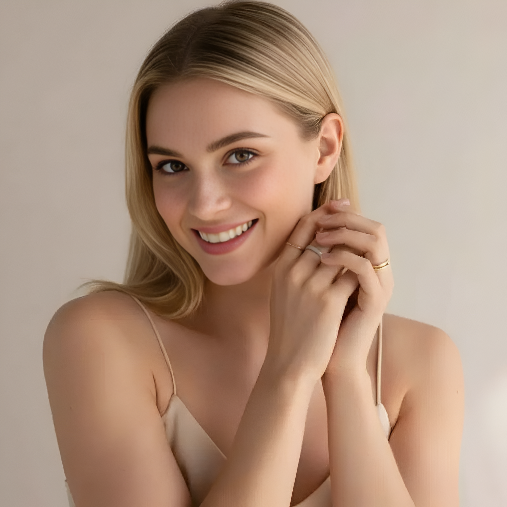 Natural Green Jade Skinny Ring Minimalist Stacking Boho Gift For Her