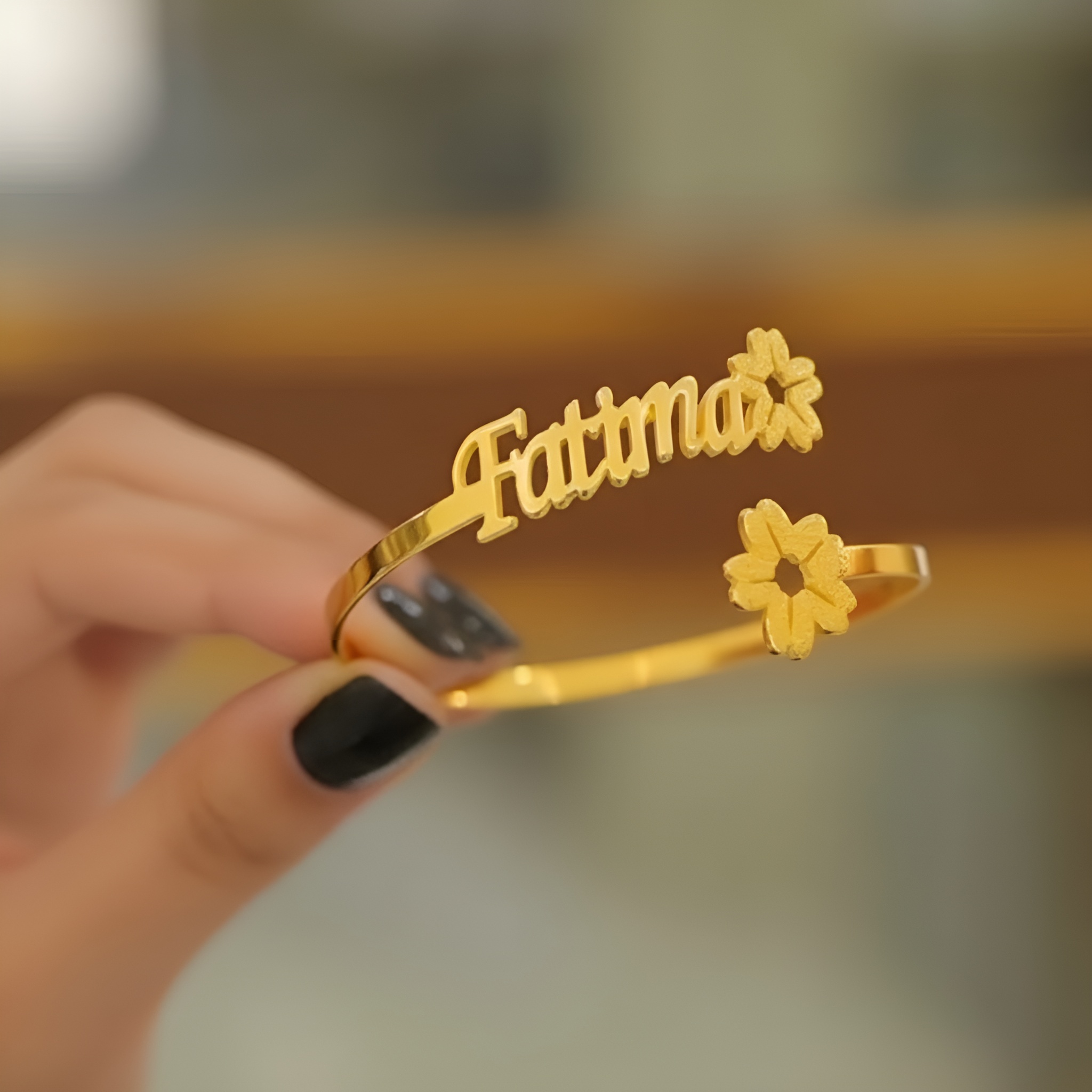 Flower Name Bangle