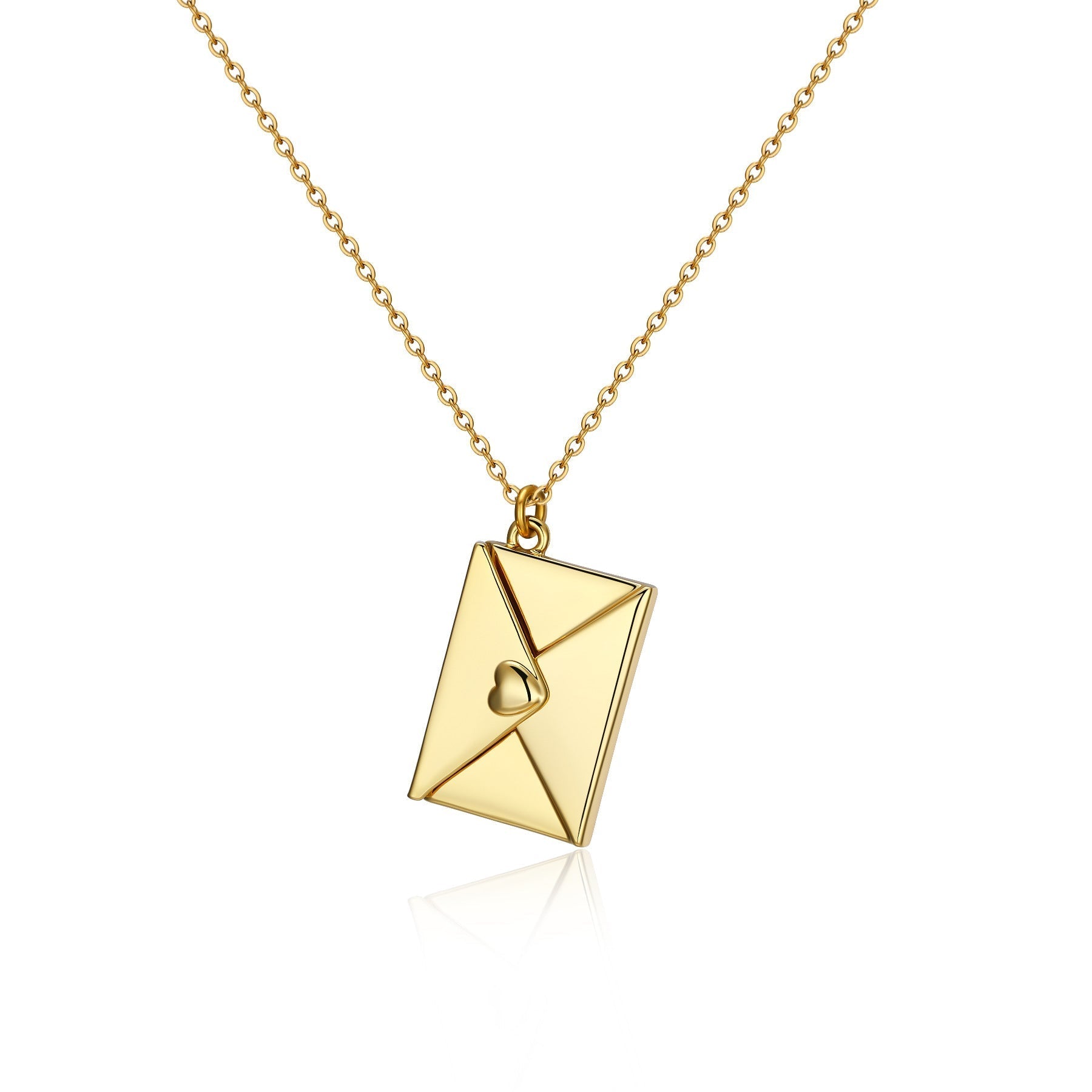 Envelope Pendant Necklace-Florence Scovel