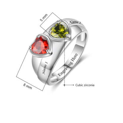 Personalized Name Engraving Ring For Women-Florence Scovel
