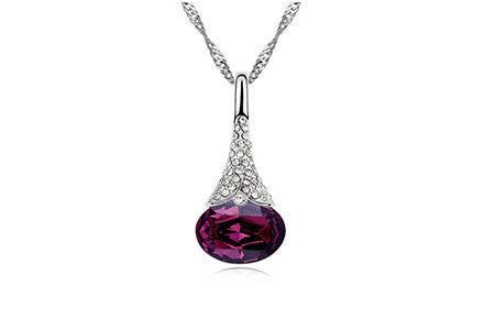 Crystal Water Drop Pendant - Florence Scovel - 3