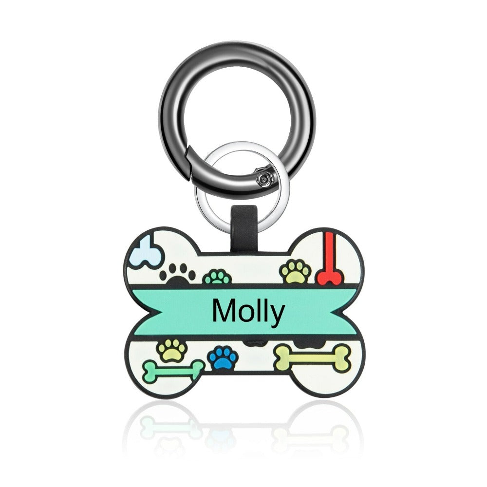 Personalized Pet Tags With Name Keychain-Florence Scovel