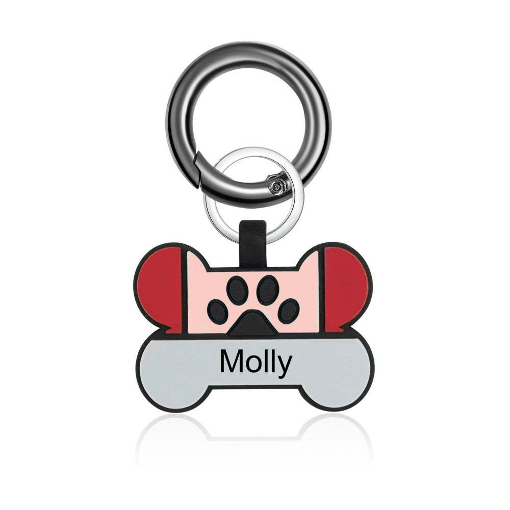 Personalized Pet Tags With Name Keychain-Florence Scovel