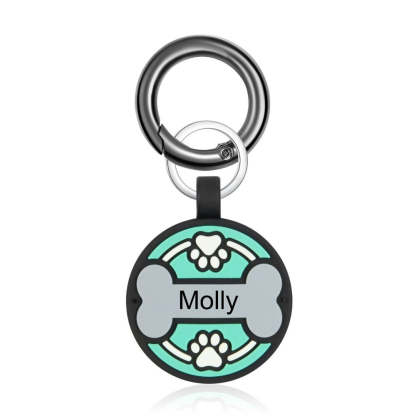 Personalized Pet Tags With Name Keychain-Florence Scovel