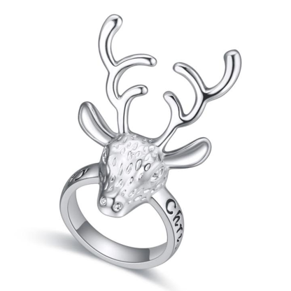Engraved Reindeer Ring - Florence Scovel