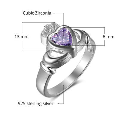 Crown Custom Birthstone Ring-Florence Scovel