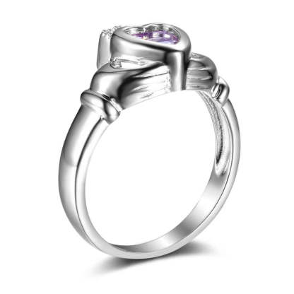 Crown Custom Birthstone Ring-Florence Scovel
