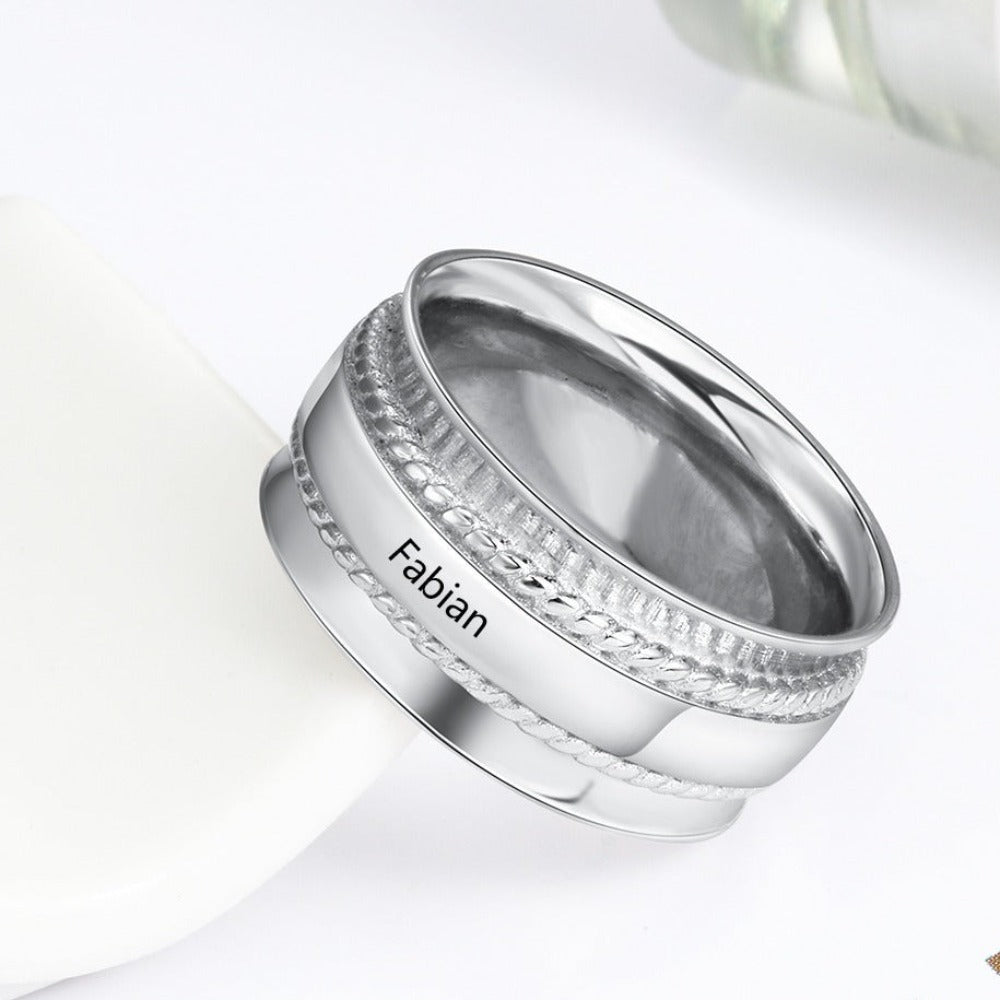 Personalized 1 Name Ring For Women-Florence Scovel