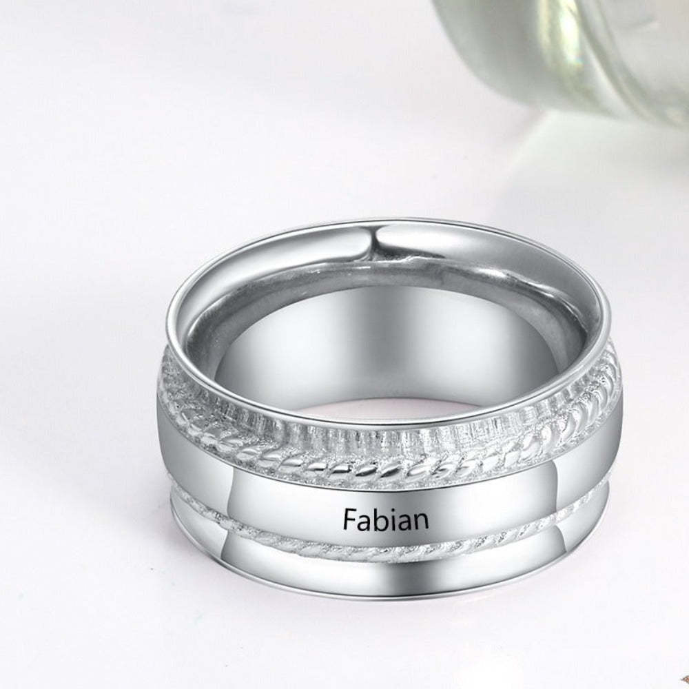 Personalized 1 Name Ring For Women-Florence Scovel
