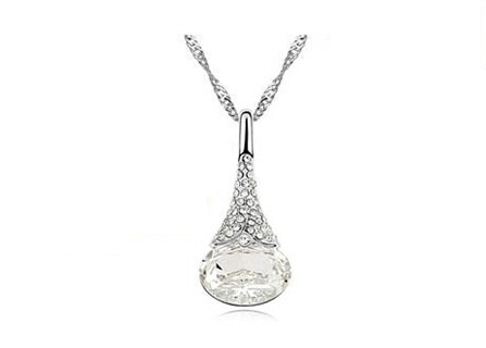 Crystal Water Drop Pendant - Florence Scovel - 2