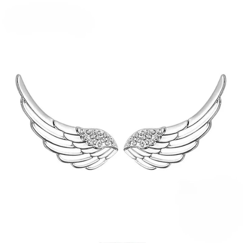 Angel Wing Fashion Stud Earrings-Florence Scovel