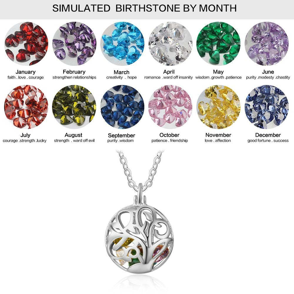 Personalized Floral Hollow Pendant-Florence Scovel