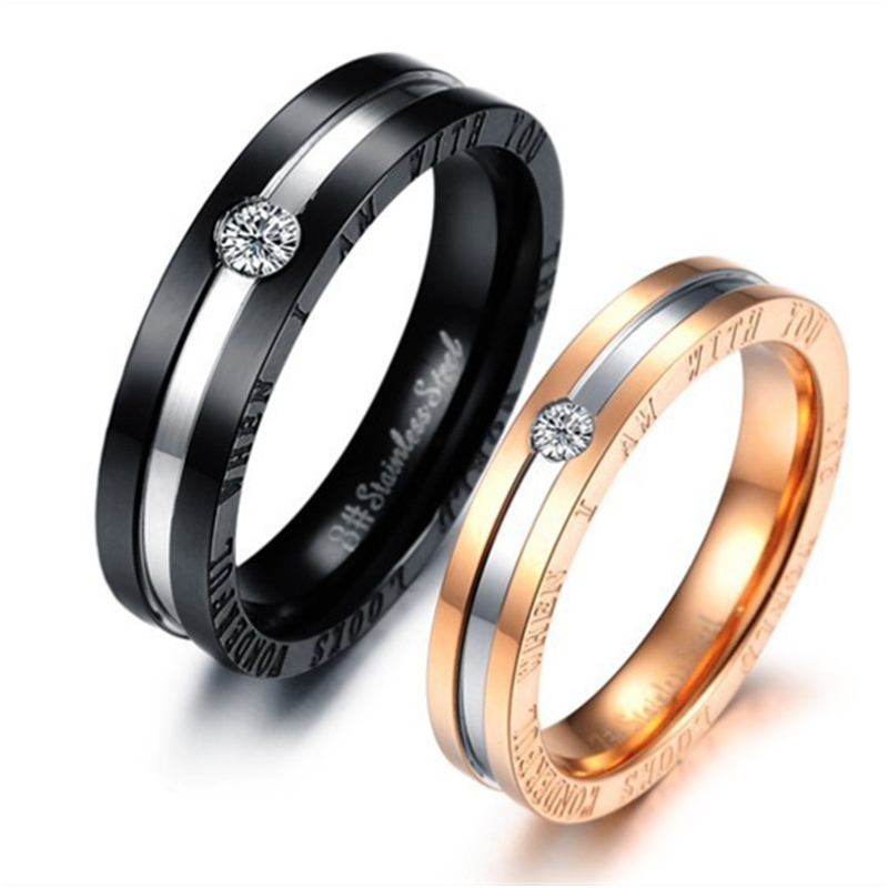 Titanium Couples Rings - Florence Scovel