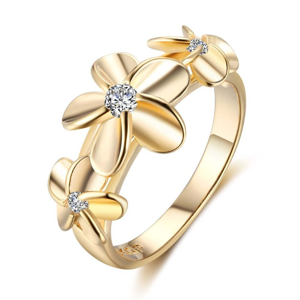 Blue Stone With Rhinestone Gold Hoop Earring-Florence Scovel