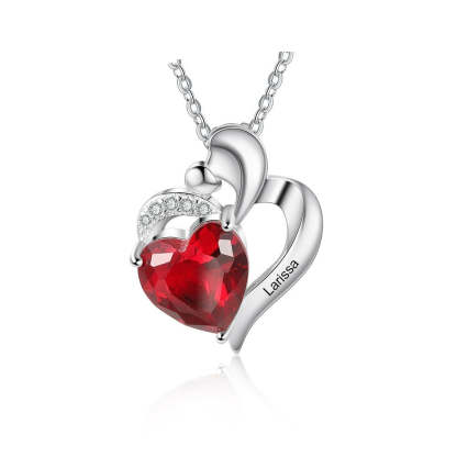 Personalized Engraved Name Pendant-Florence Scovel