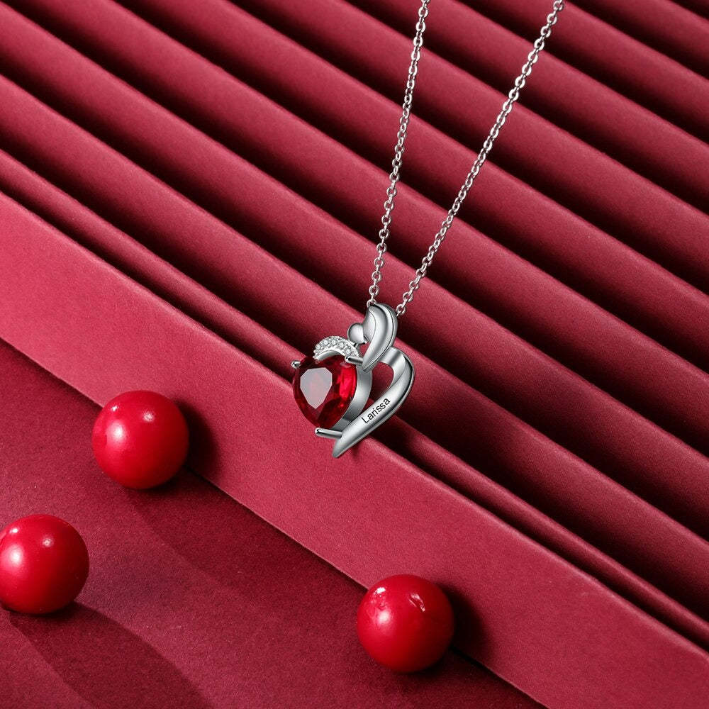 Personalized Engraved Name Pendant-Florence Scovel