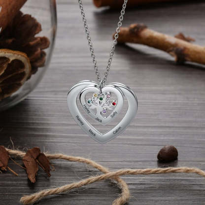 Personalized Tree of Life Heart Pendant-Florence Scovel