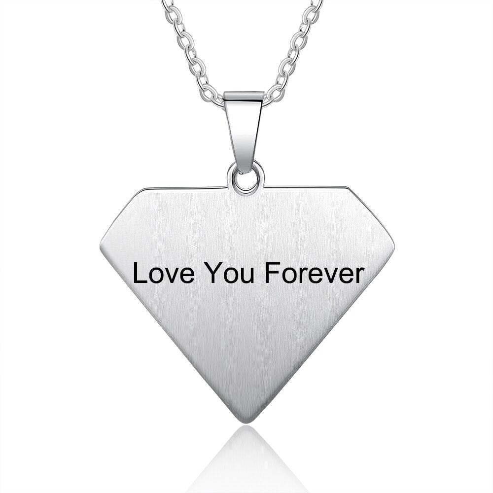 Personalized Custom Dad Kid Name Necklace-Florence Scovel