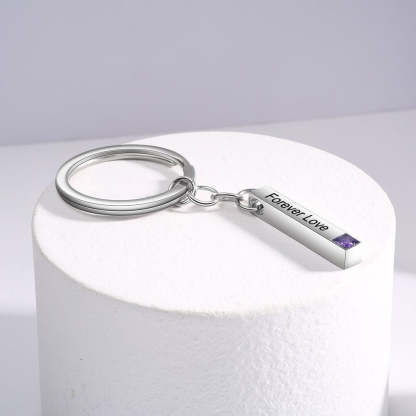 Personalized Bar Keychain For Couple-Florence Scovel