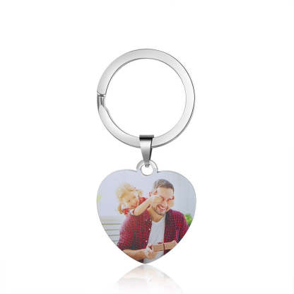 Personalized Custom Photo Keychain-Florence Scovel