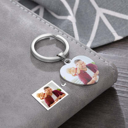 Personalized Custom Photo Keychain-Florence Scovel