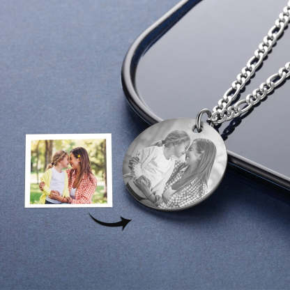 Personalized Engraving Name Birth Month Flower Necklace-Florence Scovel
