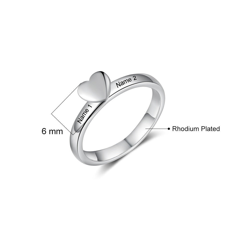 Personalized Engraving Name Customized Ring-Florence Scovel