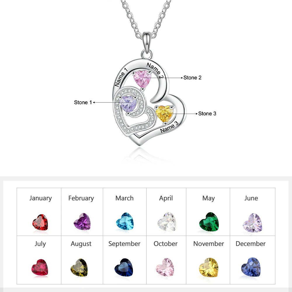 Custom Name Engraved Necklaces-Florence Scovel