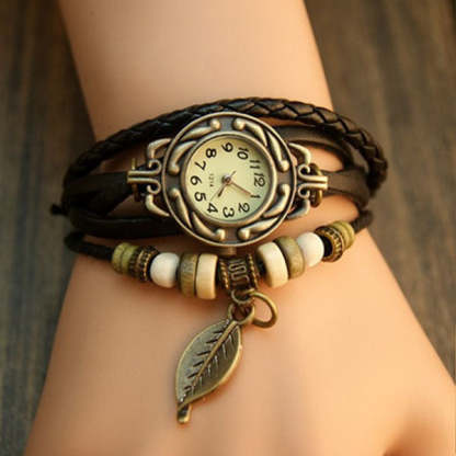 Leaf Vintage Wrap Watch-Florence Scovel