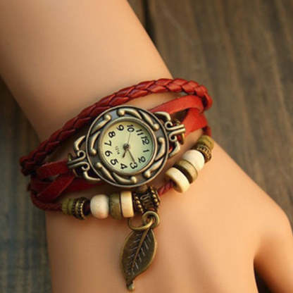 Leaf Vintage Wrap Watch-Florence Scovel