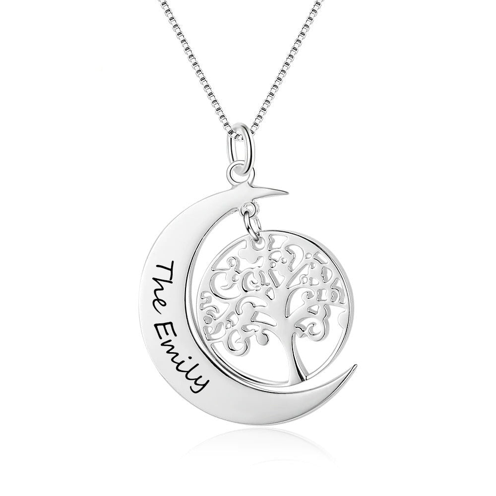 Personalized Engraved Name Necklace-Florence Scovel