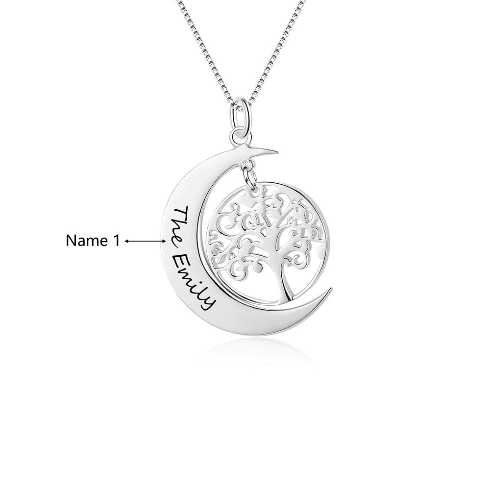 Personalized Engraved Name Necklace-Florence Scovel