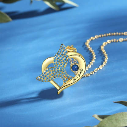 Personalized Fish Tail Pendant-Florence Scovel