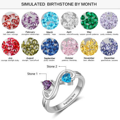 Sterling Silver Infinity Custom Ring-Florence Scovel