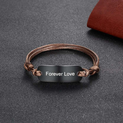 Custom Engrave Name Bar Bracelets-Florence Scovel