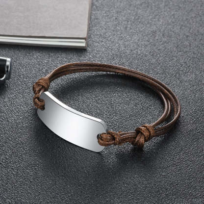 Custom Engrave Name Bar Bracelets-Florence Scovel
