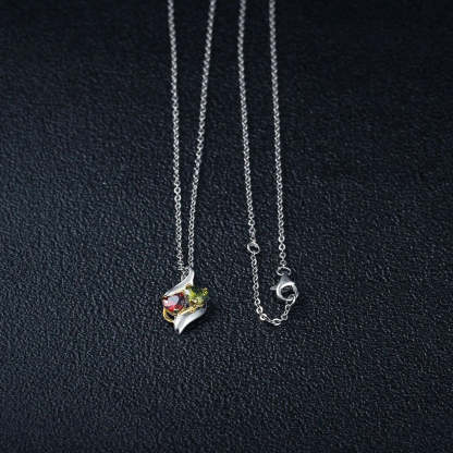 Personalized Mother Daughter Necklace-Florence Scovel
